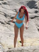 Farrah Abraham in Bikini at a Beach in Greece