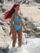 Farrah Abraham in Bikini at a Beach in Greece