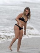 Hilary Duff in Bikini at a Beach in Malibu