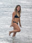 Hilary Duff in Bikini at a Beach in Malibu