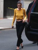 Selena Gomez Braless Out and About in New York