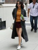 Selena Gomez Leggy Out and About in NYC