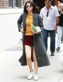 Selena Gomez Leggy Out and About in NYC