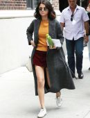 Selena Gomez Leggy Out and About in NYC