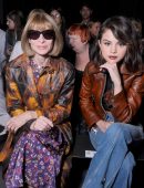 Selena Gomez in See-Through at Coach Fashion Show in New York