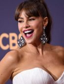 Sofia Vergara at 69th Annual Primetime Emmy Awards in LA