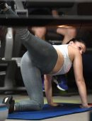 Ariel Winter Booty, while Exercising at the gym in LA