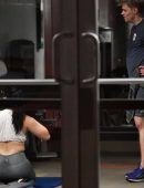 Ariel Winter Booty, while Exercising at the gym in LA