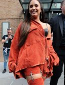 Demi Lovato Leaving Her Hotel in NYC
