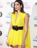 Dua Lipa Leggy at BBC Radio 1 Teen Awards 2017 in London
