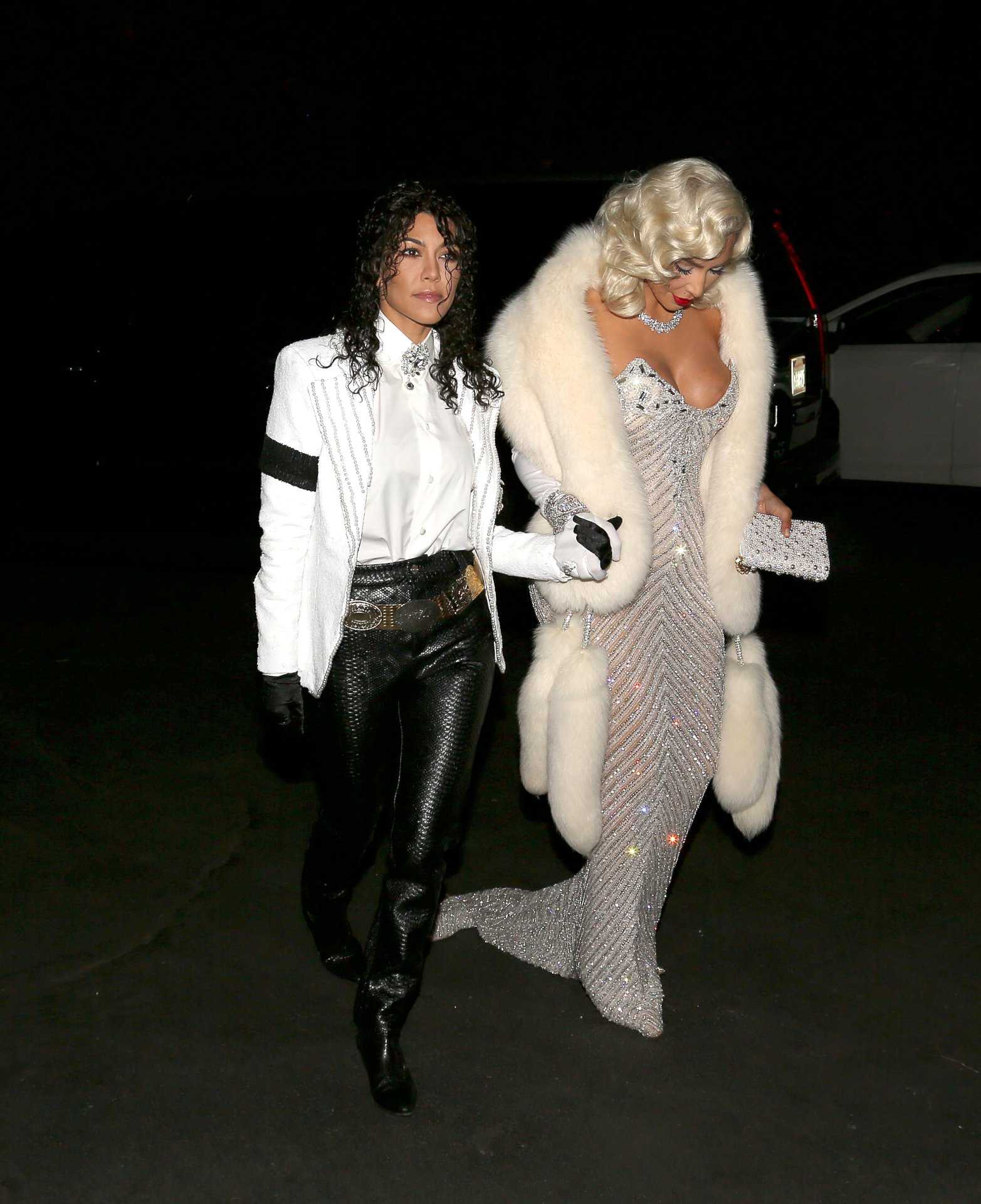 Kim Kardashian – Halloween Party in Bel-Air