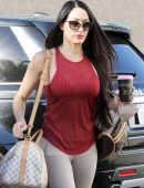Nikki Bella Booty, Heading into Dance Practice in Los Angeles