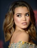 Paris Berelc at the Premiere of Stranger Things Season 2 in Los Angeles