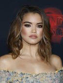 Paris Berelc at the Premiere of Stranger Things Season 2 in Los Angeles