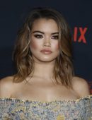 Paris Berelc at the Premiere of Stranger Things Season 2 in Los Angeles