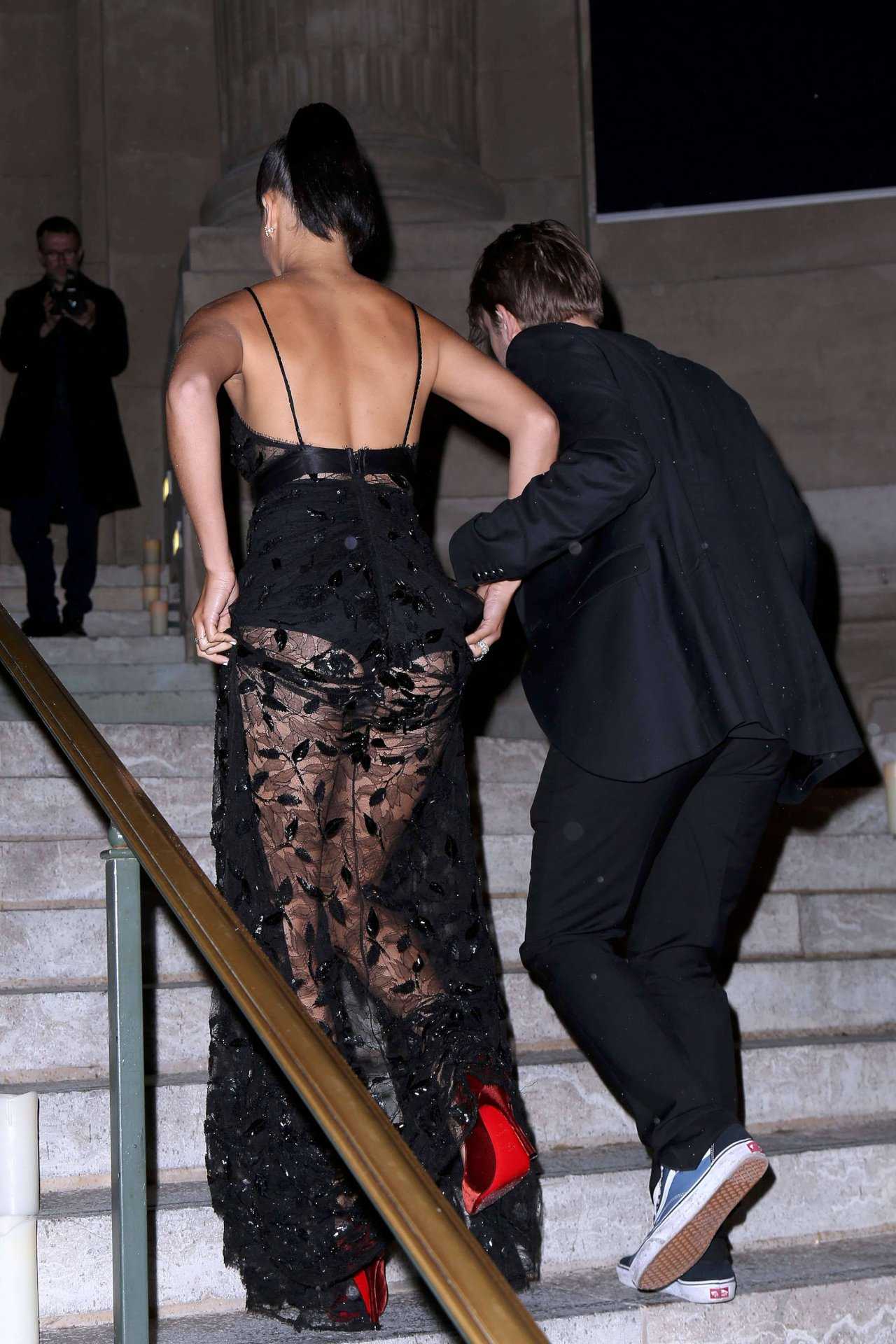 Shanina Shaik – Vogue x Irving Penn Party in Paris