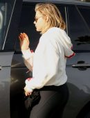 Chloe Moretz Booty, Leaving the Gym in LA