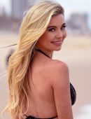Georgia Toffolo in Bikini at a Beach in Surfers Paradise