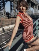 Lola Kirke in Marie Claire US Magazine - December 2017
