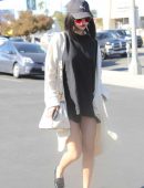 Selena Gomez Leggy, Out and About in LA