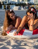 Claudia Romani and Melissa Lori – Bikini Photoshoot in Miami