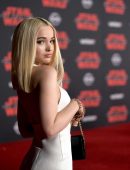 Dove Cameron at the Premiere of “Star Wars: The Last Jedi” in Los Angeles