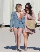 Emma Roberts Booty at the Beach in Miami