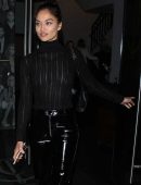Jasmine Tookes and Shanina Shaik at Catch LA, West Hollywood