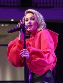 Olivia Holt Live at the Atrium Holiday Concert Series at Century City, CA