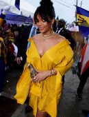 Rihanna at the Opening Ceremony of New Road Named ‘Rihanna Drive’ in Barbados