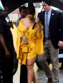 Rihanna at the Opening Ceremony of New Road Named ‘Rihanna Drive’ in Barbados