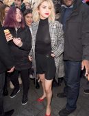 Selena Gomez – Braless See-Through Candids in London