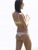 Alessandra Ambrosio at the Beach on Vacation in Florianopolis, Brazil