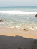 Angelique-Frenchy-Morgan-Playing-Bikini-Football-4