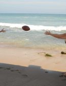 Angelique-Frenchy-Morgan-Playing-Bikini-Football-8