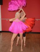 Angelique 'Frenchy' Morgan and Suzie Malone Training at IDA Studios in Hollywood