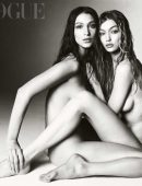 Bella Hadid and Gigi Hadid in Vogue UK Magazine Photoshoot - March 2018