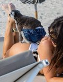 Claudia Romani – Bikini Candids in Miami