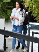 Danielle Lloyd Booty in Jeans at ITV Studios in London