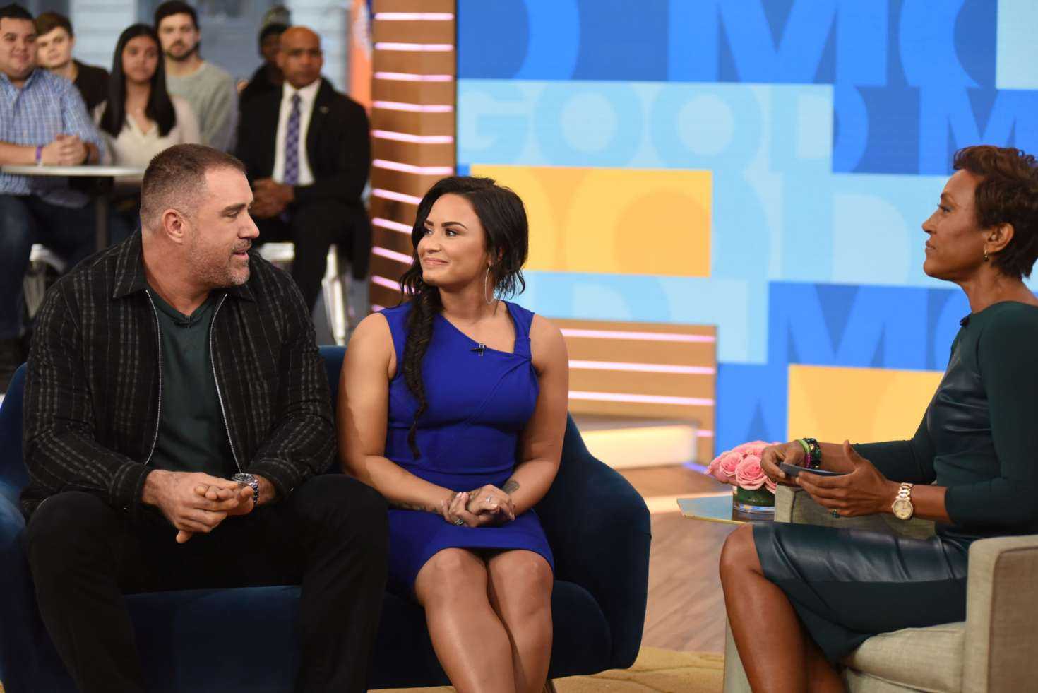 Demi-Lovato-on-Good-Morning-America-Set-1