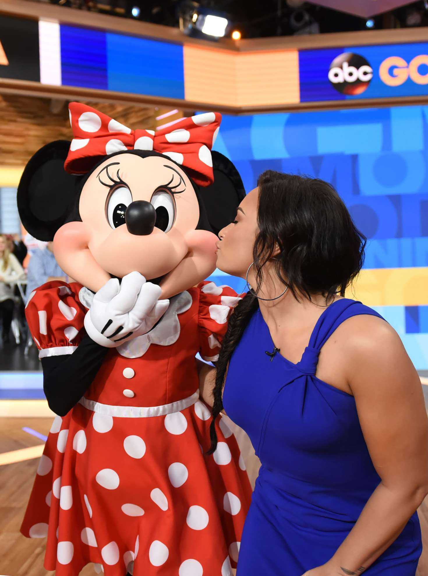 Demi Lovato on Good Morning America in NYC