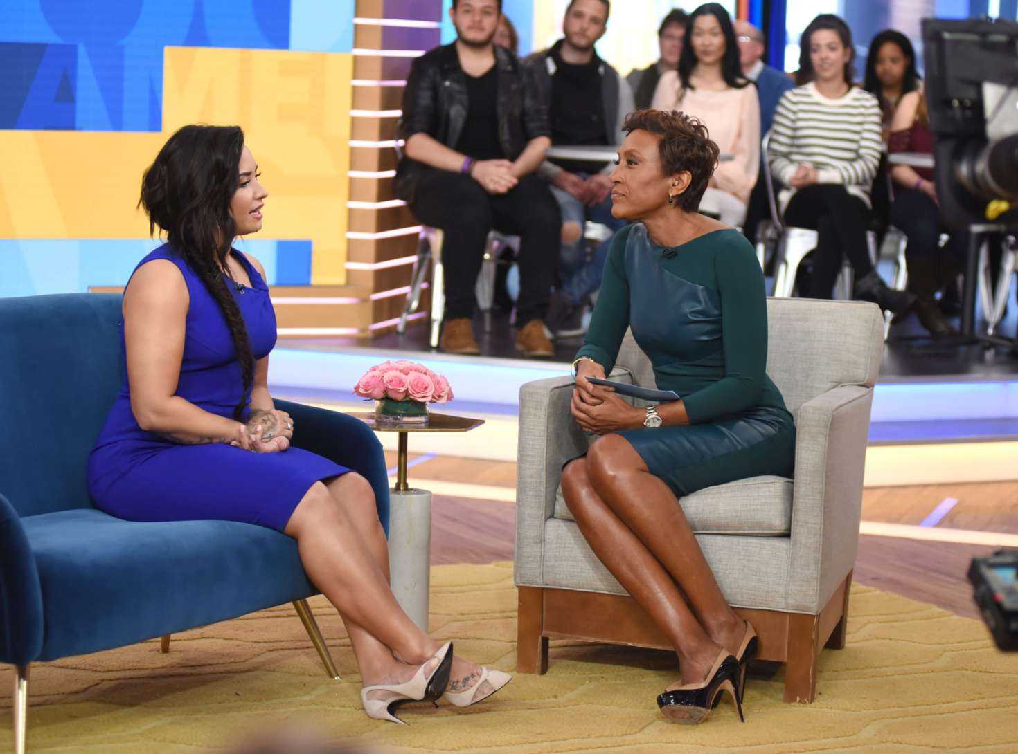 Demi-Lovato-on-Good-Morning-America-Set-6