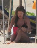 Doutzen Kroes in Bikini at the Beach in Bahia