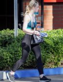 Elle Fanning Leaving a Gym in LA