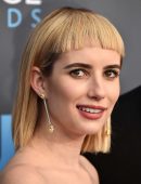 Emma Roberts at the 23rd Annual Critics' Choice Awards in Santa Monica