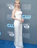 Emma Roberts at the 23rd Annual Critics' Choice Awards in Santa Monica