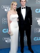 Emma Roberts at the 23rd Annual Critics' Choice Awards in Santa Monica