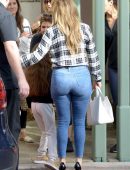 Jennifer Lopez Booty in Jeans Out in Miami