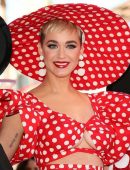 Katy Perry at Minnie Mouse Hollywood Walk of Fame Ceremony in Hollywood