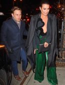 Lea Michele Out with Boyfriend in NYC